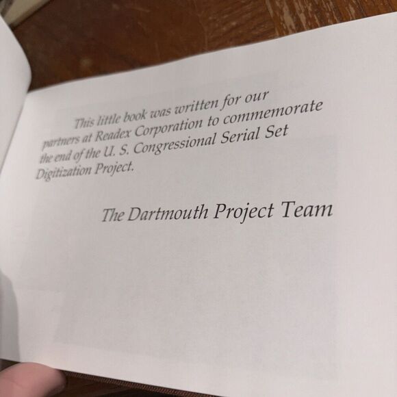 The US Congressional Serial Set Digitization Project 2005-2013 Dartmouth College - Picture 3 of 9